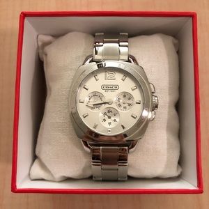 Coach Silver Watch